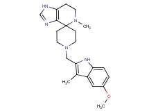 1'-[(5-methoxy-3-methyl-1H-indol-2-yl)methyl]-5-methyl-1,5,6,7-tetrahydrospiro[imidazo[4,5-c]pyridine-4,4'-piperidine]