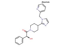 (1S)-2-oxo-1-phenyl-2-{4-[1-(pyridin-2-ylmethyl)-1H-imidazol-2-yl]piperidin-1-yl}ethanol