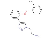 [2-(4-{2-[(2-methylbenzyl)oxy]phenyl}-1H-1,2,3-triazol-1-yl)ethyl]amine hydrochloride