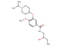 N-(2-hydroxybutyl)-3-[(1-isopropyl-4-piperidinyl)oxy]-4-methoxybenzamide