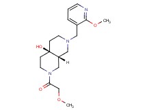 (4aR*,8aR*)-2-(methoxyacetyl)-7-[(2-methoxypyridin-3-yl)methyl]octahydro-2,7-naphthyridin-4a(2H)-ol