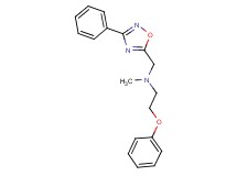N-methyl-2-phenoxy-N-[(3-phenyl-1,2,4-oxadiazol-5-yl)methyl]ethanamine
