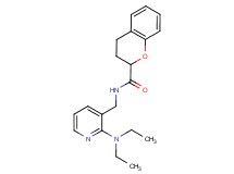 N-{[2-(diethylamino)pyridin-3-yl]methyl}chromane-2-carboxamide