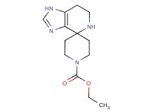 ethyl 1,5,6,7-tetrahydro-1'H-spiro[imidazo[4,5-c]pyridine-4,4'-piperidine]-1'-carboxylate