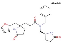 N-benzyl-3-[2-(2-furylmethyl)-5-oxo-2-pyrrolidinyl]-N-{[(2S)-5-oxo-2-pyrrolidinyl]methyl}propanamide