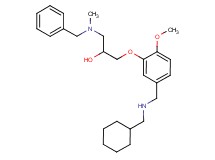 1-[benzyl(methyl)amino]-3-(5-{[(cyclohexylmethyl)amino]methyl}-2-methoxyphenoxy)-2-propanol