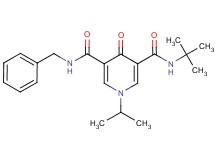 N-benzyl-N'-(tert-butyl)-1-isopropyl-4-oxo-1,4-dihydro-3,5-pyridinedicarboxamide