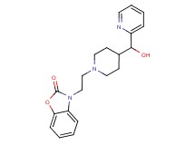 3-(2-{4-[hydroxy(pyridin-2-yl)methyl]piperidin-1-yl}ethyl)-1,3-benzoxazol-2(3H)-one
