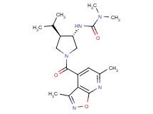 N'-{(3S*,4R*)-1-[(3,6-dimethylisoxazolo[5,4-b]pyridin-4-yl)carbonyl]-4-isopropylpyrrolidin-3-yl}-N,N-dimethylurea