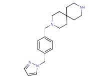 3-[4-(1H-pyrazol-1-ylmethyl)benzyl]-3,9-diazaspiro[5.5]undecane