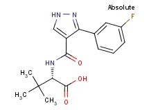 N-{[3-(3-fluorophenyl)-1H-pyrazol-4-yl]carbonyl}-3-methyl-L-valine