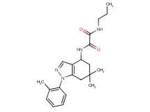N-[6,6-dimethyl-1-(2-methylphenyl)-4,5,6,7-tetrahydro-1H-indazol-4-yl]-N'-propylethanediamide