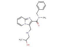 N-benzyl-3-{[(2-hydroxypropyl)amino]methyl}-N-methylimidazo[1,2-a]pyridine-2-carboxamide