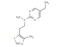 5-ethyl-N-methyl-N-[2-(4-methyl-1,3-thiazol-5-yl)ethyl]pyrimidin-2-amine