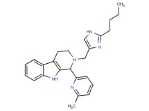2-[(2-butyl-1H-imidazol-4-yl)methyl]-1-(6-methyl-2-pyridinyl)-2,3,4,9-tetrahydro-1H-beta-carboline