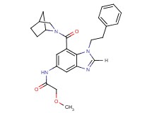 N-[7-(2-azabicyclo[2.2.1]hept-2-ylcarbonyl)-1-(2-phenylethyl)-1H-benzimidazol-5-yl]-2-methoxyacetamide