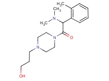 3-{4-[(dimethylamino)(2-methylphenyl)acetyl]-1-piperazinyl}-1-propanol