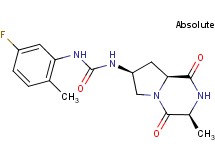 N-(5-fluoro-2-methylphenyl)-N'-[(3S,7S,8aS)-3-methyl-1,4-dioxooctahydropyrrolo[1,2-a]pyrazin-7-yl]urea