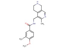 4-methoxy-3-methyl-N-[(3-methyl-5,6,7,8-tetrahydro-2,7-naphthyridin-4-yl)methyl]benzamide