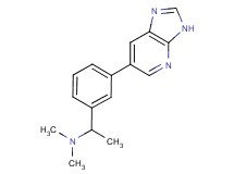 1-[3-(3H-imidazo[4,5-b]pyridin-6-yl)phenyl]-N,N-dimethylethanamine
