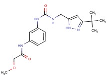 N-{3-[({[(3-tert-butyl-1H-pyrazol-5-yl)methyl]amino}carbonyl)amino]phenyl}-2-methoxyacetamide