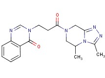 3-[3-(3,5-dimethyl-5,6-dihydro[1,2,4]triazolo[4,3-a]pyrazin-7(8H)-yl)-3-oxopropyl]quinazolin-4(3H)-one