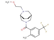 (1R*,5R*)-6-(2-methoxyethyl)-3-[2-methyl-5-(trifluoromethyl)benzoyl]-3,6-diazabicyclo[3.2.2]nonane