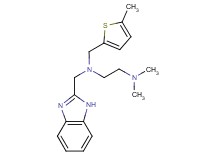 N-(1H-benzimidazol-2-ylmethyl)-N',N'-dimethyl-N-[(5-methyl-2-thienyl)methyl]ethane-1,2-diamine