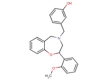 3-{[2-(2-methoxyphenyl)-2,3-dihydro-1,4-benzoxazepin-4(5H)-yl]methyl}phenol
