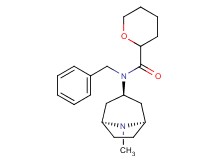 N-benzyl-N-[(3-endo)-8-methyl-8-azabicyclo[3.2.1]oct-3-yl]tetrahydro-2H-pyran-2-carboxamide