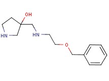 3-({[2-(benzyloxy)ethyl]amino}methyl)-3-pyrrolidinol dihydrochloride