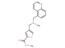 methyl 4-{[methyl(5-quinolinylmethyl)amino]methyl}-2-thiophenecarboxylate