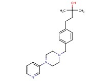 2-methyl-4-(4-{[4-(3-pyridinyl)-1-piperazinyl]methyl}phenyl)-2-butanol