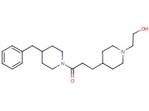 2-{4-[3-(4-benzylpiperidin-1-yl)-3-oxopropyl]piperidin-1-yl}ethanol
