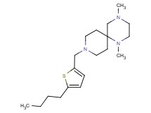 9-[(5-butyl-2-thienyl)methyl]-1,4-dimethyl-1,4,9-triazaspiro[5.5]undecane