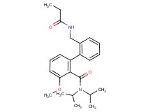 N,N-diisopropyl-3-methoxy-2'-[(propionylamino)methyl]biphenyl-2-carboxamide