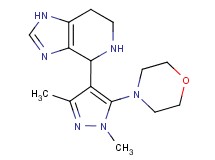 4-(1,3-dimethyl-5-morpholin-4-yl-1H-pyrazol-4-yl)-4,5,6,7-tetrahydro-1H-imidazo[4,5-c]pyridine