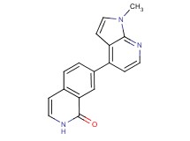 7-(1-methyl-1H-pyrrolo[2,3-b]pyridin-4-yl)isoquinolin-1(2H)-one