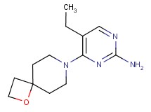 5-ethyl-4-(1-oxa-7-azaspiro[3.5]non-7-yl)pyrimidin-2-amine