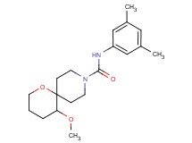 N-(3,5-dimethylphenyl)-5-methoxy-1-oxa-9-azaspiro[5.5]undecane-9-carboxamide