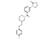 1-[3-({3-[2-(4-fluorophenyl)ethyl]-1-piperidinyl}carbonyl)phenyl]-2-imidazolidinone