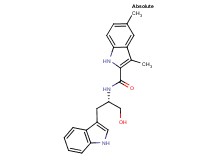 N-[(1S)-2-hydroxy-1-(1H-indol-3-ylmethyl)ethyl]-3,5-dimethyl-1H-indole-2-carboxamide