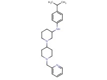 N-(4-isopropylphenyl)-1'-(2-pyridinylmethyl)-1,4'-bipiperidin-3-amine