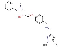 1-[benzyl(methyl)amino]-3-[4-({[(1,5-dimethyl-1H-pyrazol-3-yl)methyl]amino}methyl)phenoxy]-2-propanol