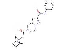 5-[(1R*,4R*)-2-azabicyclo[2.2.1]hept-2-ylacetyl]-N-phenyl-4,5,6,7-tetrahydropyrazolo[1,5-a]pyrazine-2-carboxamide