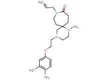 9-allyl-4-[2-(3,4-dimethylphenoxy)ethyl]-1-methyl-1,4,9-triazaspiro[5.6]dodecan-10-one