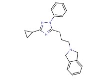 2-[3-(3-cyclopropyl-1-phenyl-1H-1,2,4-triazol-5-yl)propyl]isoindoline