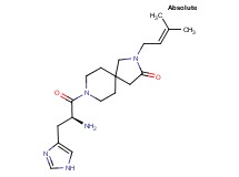8-L-histidyl-2-(3-methylbut-2-en-1-yl)-2,8-diazaspiro[4.5]decan-3-one
