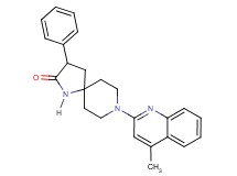 8-(4-methyl-2-quinolinyl)-3-phenyl-1,8-diazaspiro[4.5]decan-2-one