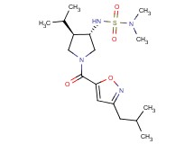 N'-{(3S*,4R*)-1-[(3-isobutylisoxazol-5-yl)carbonyl]-4-isopropylpyrrolidin-3-yl}-N,N-dimethylsulfamide